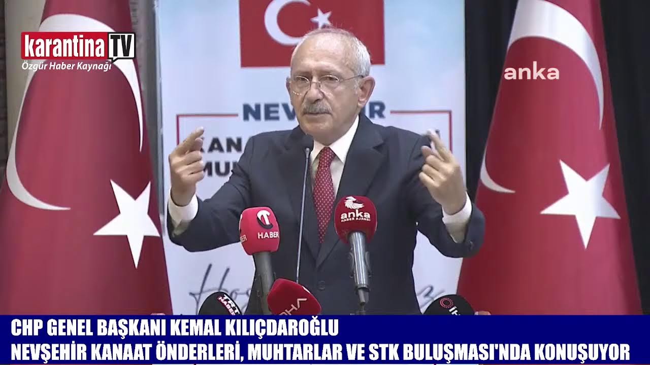 Kılıçdaroğlu, Muhtarlar ve STK Buluşması