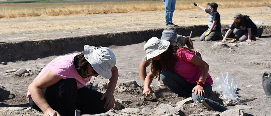 Domuztepe Höyüğü’nde 7 bin 500 yıllık yerleşim yeri tespit edildi