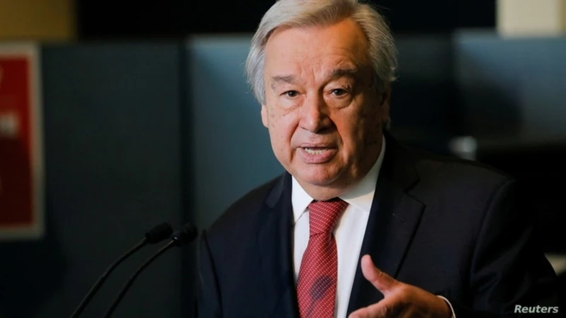 Guterres’den Afrika’da “Taleban Etkisi” Uyarısı