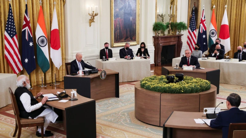 Hint-Pasifik ‘Dörtlü’ Grubu Liderleri Beyaz Saray’da