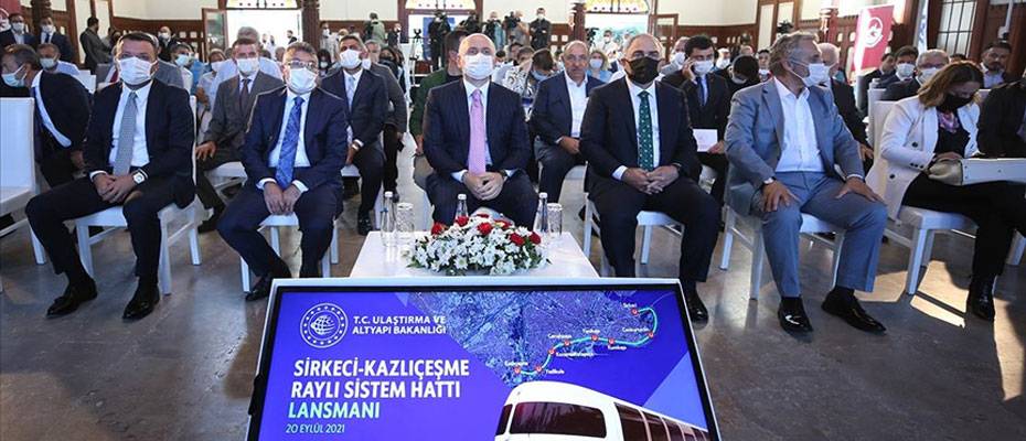 Kazlıçeşme-Sirkeci Kentsel Ulaşım ve Reakreasyon Odaklı Dönüşüm Projesi’nin tanıtımı yapıldı