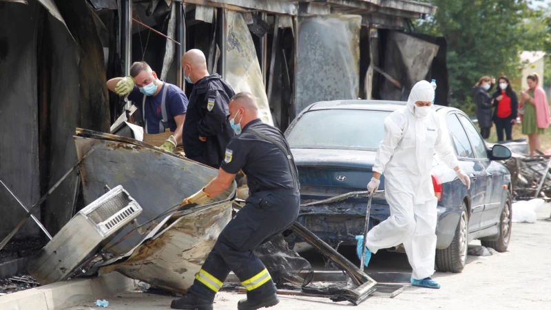 Kuzey Makedonya’da COVID Hastanesinde Yangın: 14 Ölü