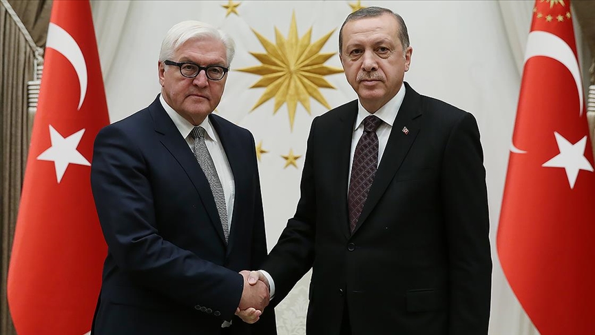 Cumhurbaşkanı Frank Walter Steinmeier, Cumhurbaşkanı Erdoğan’ı tebrik etti