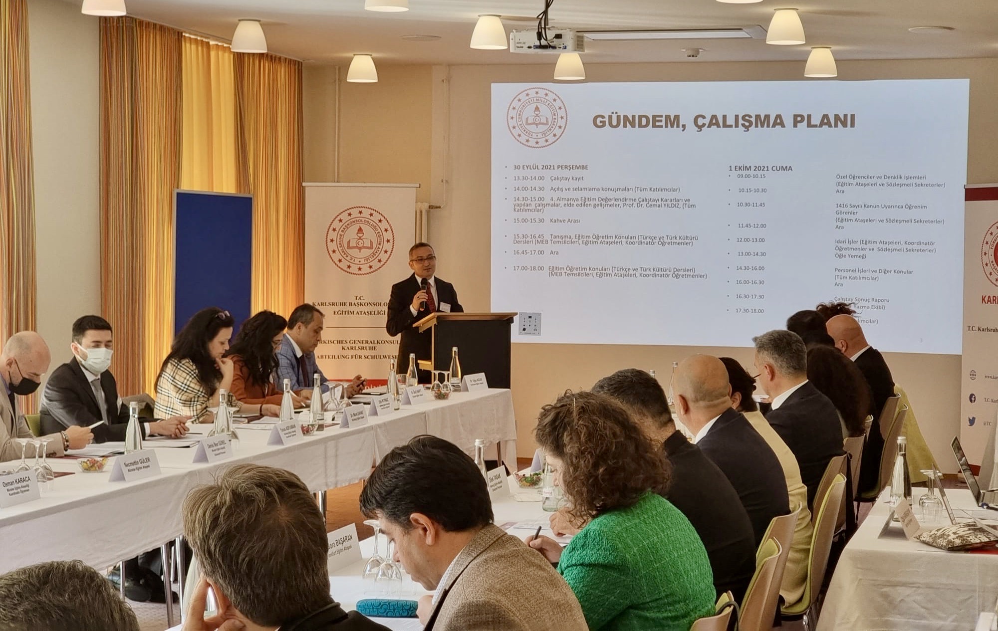 Almanya'daki eğitim ataşeleri değerlendirme çalıştayında bir araya geldi