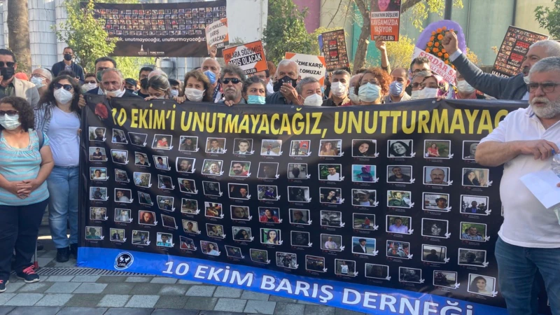 Ankara Gar Saldırısı’nın 6’ncı Yılında Adalet Talebi
