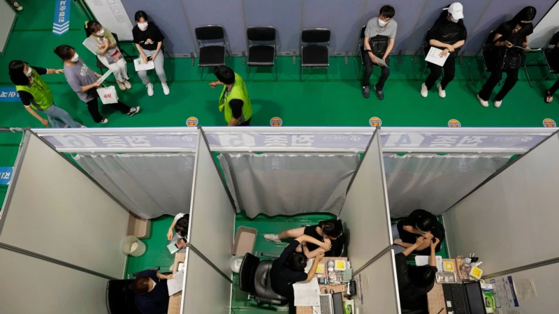 Güney Kore Hamile Kadınları Aşılamaya Başlıyor