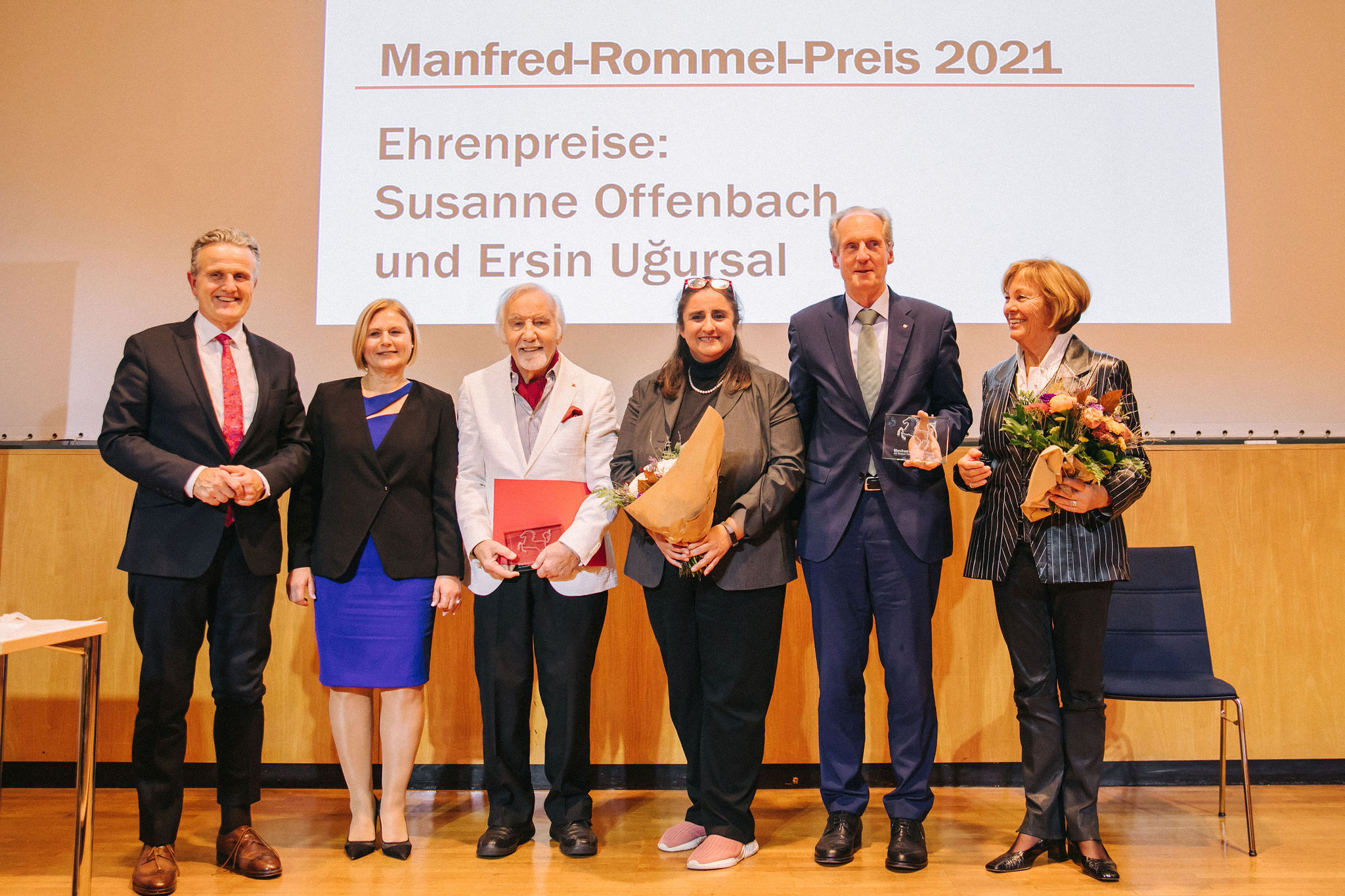 Susanne Offenbach ve Ersin Uğursal’a Manfred Rommel Ödülü verildi