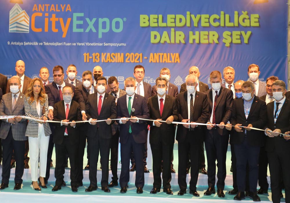 9. Antalya CityExpo Şehircilik ve Teknolojileri Fuarı açıldı