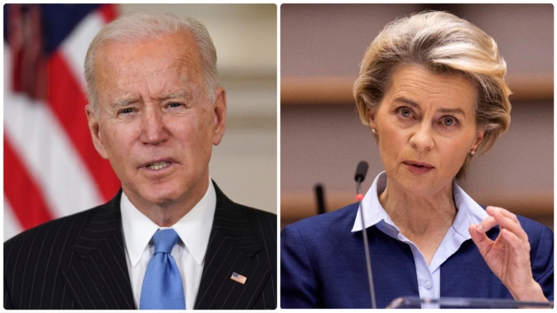 Biden ve Von Der Leyen Beyaz Saray’da Görüşecek 