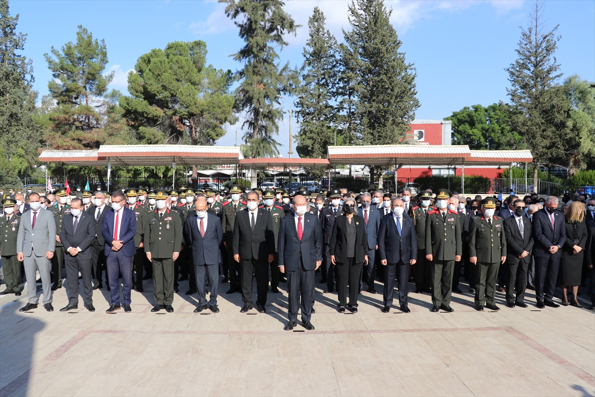 Büyük Önder Atatürk, ebediyete irtihalinin 83. yılında KKTC’de anıldı