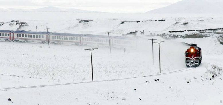 'Turistik Doğu Ekspresi' treni Erzincan'da