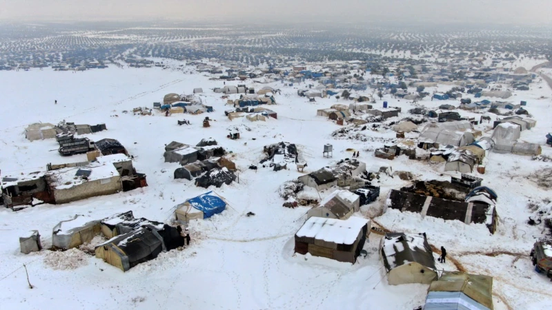 BM'den Suriye Kamplarında Kar ve Soğuk Uyarısı
