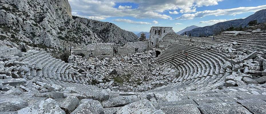 Doğayla tarihin buluştuğu Termessos’u 25 bin kişi ziyaret etti