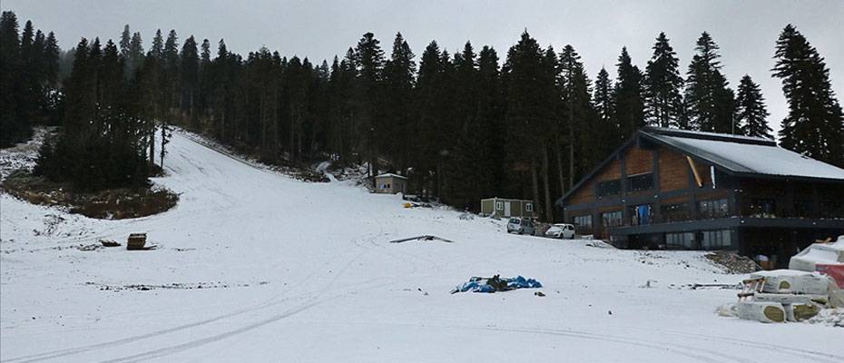 Ilgaz Dağı’ndaki kayak merkezlerinde hafta sonu yoğun geçti