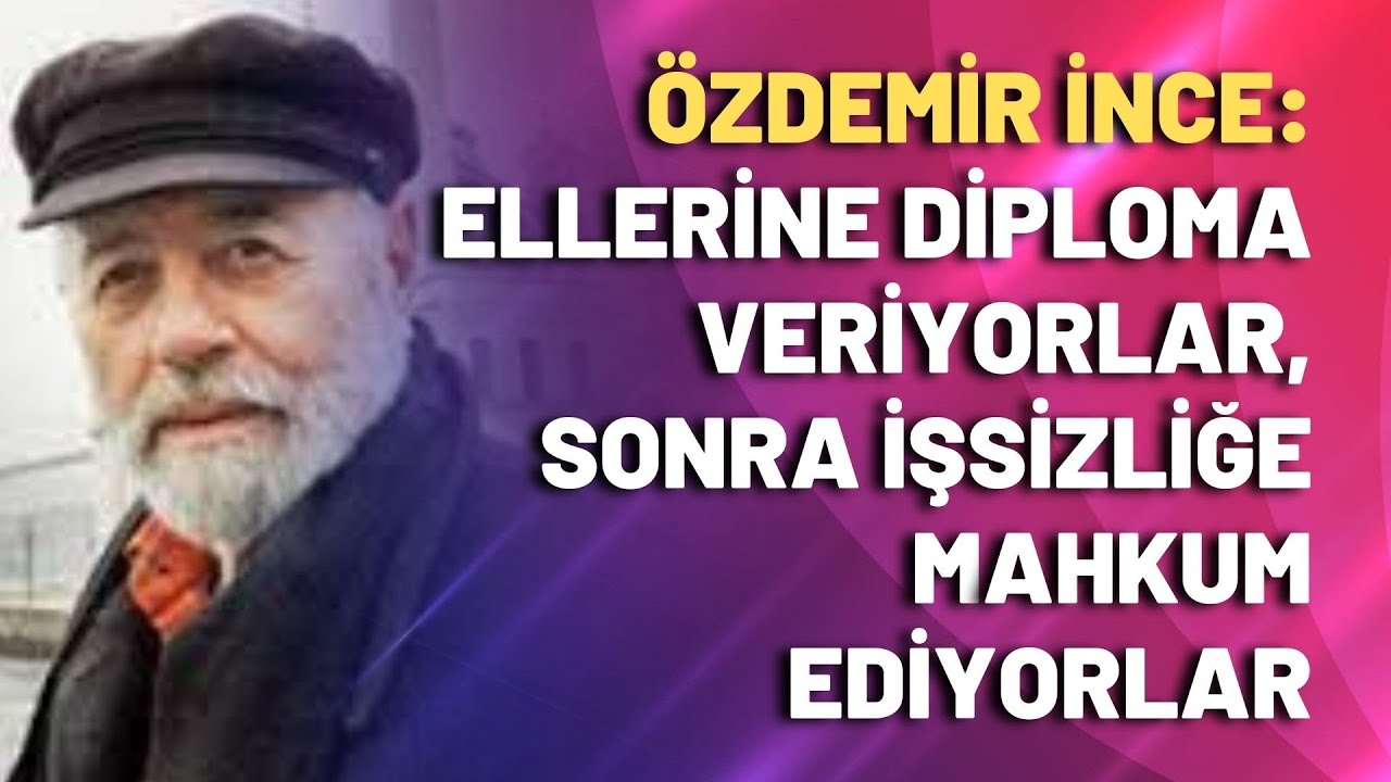 Ellerine diploma veriyorlar, sonra işsizliğe mahkum ediyorlar