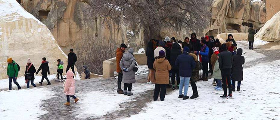 Yarıyıl tatilinde turizm merkezi tercihlerinden Kapadokya ön sırada