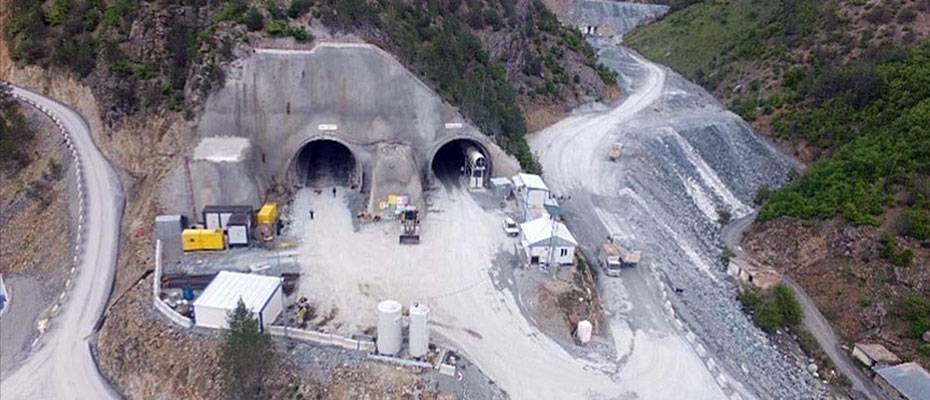 Yeni Zigana Tüneli’nde ışık yarın görünecek