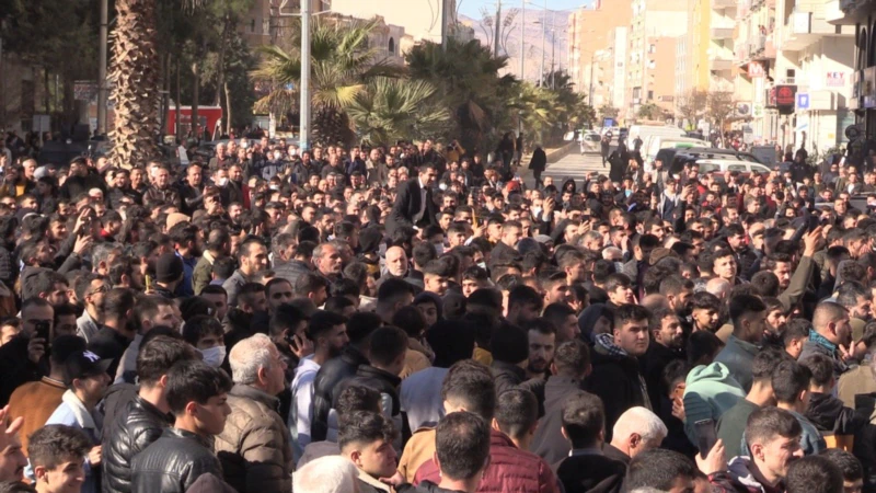 Mardin’de Yüksek Elektrik Faturası Protestosu