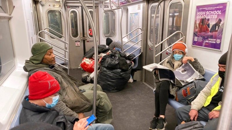 New York Metrosundaki Evsizlere Yönelik Yeni Tedbirler