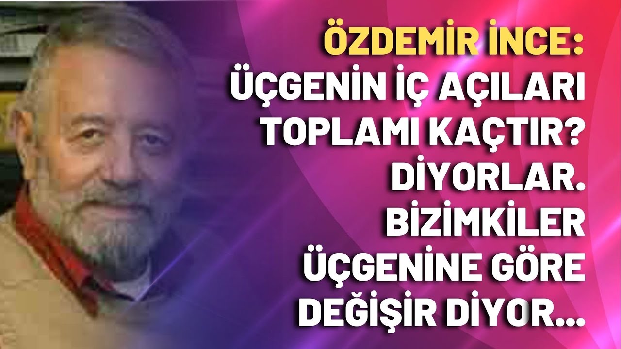 Üçgenin iç açıları toplamı kaçtır?