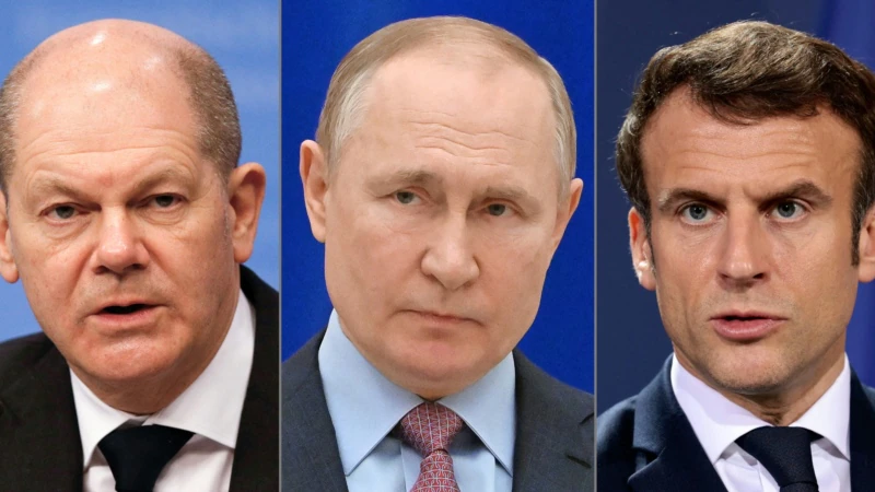 Putin, Macron ve Scholz ile Ukrayna’daki durumu görüştü