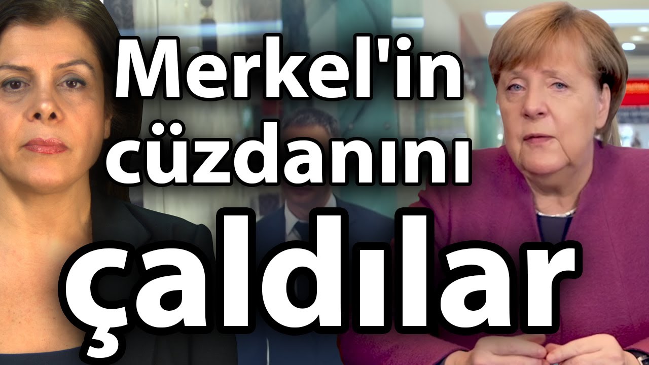 Angela Merkel Alışveriş Yaparken Soyuldu