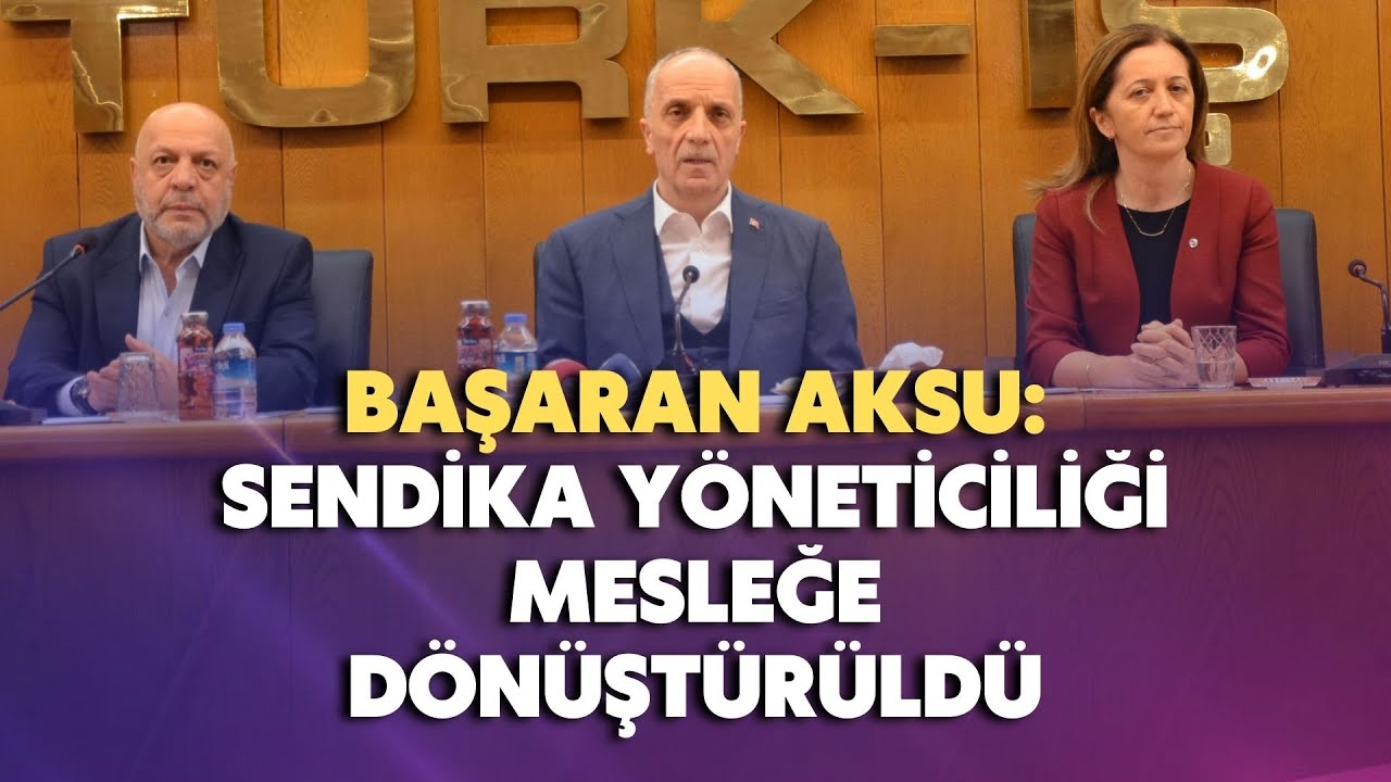 Sendika yöneticiliği mesleğe dönüştürüldü