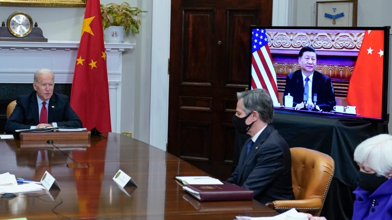 Biden Xi ile Telefonda Görüşecek