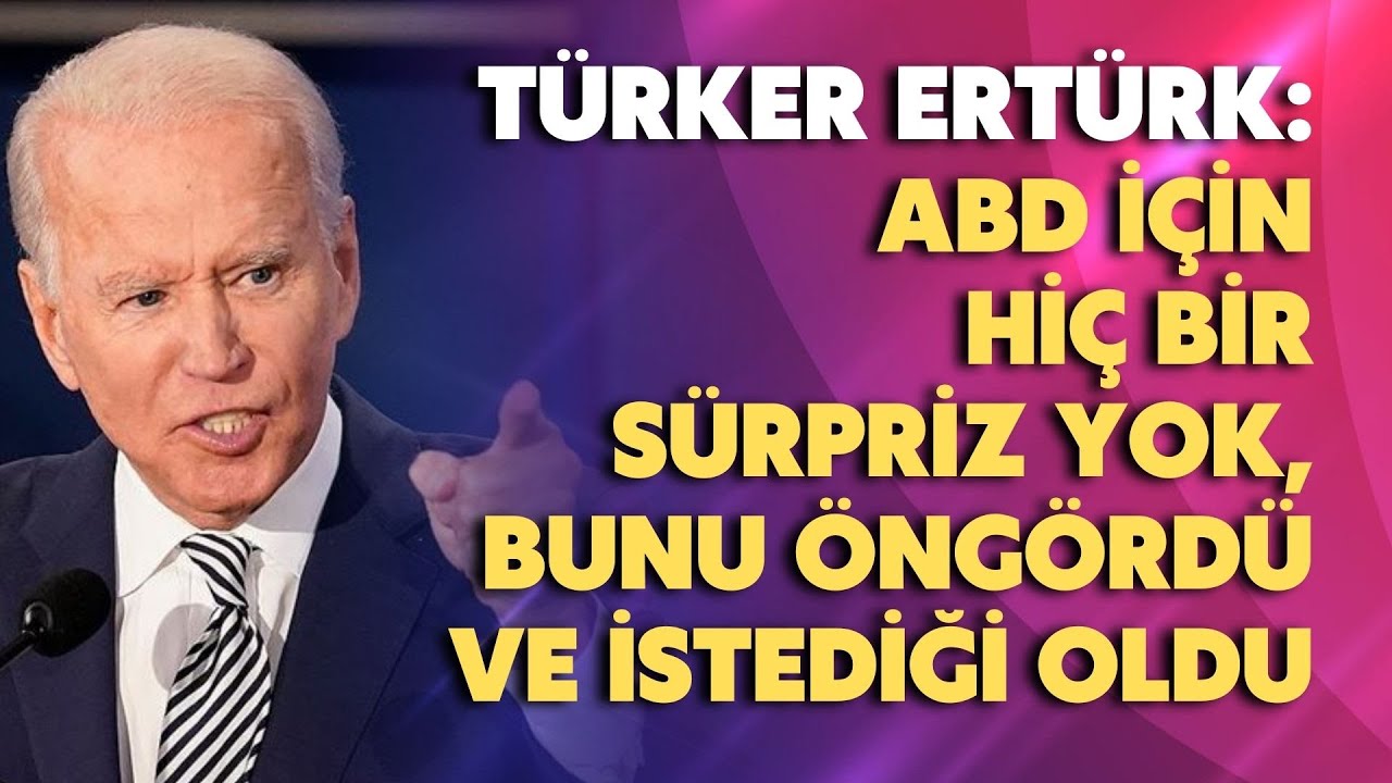 ABD için hiç bir sürpriz yok, bunu öngördü ve istediği oldu