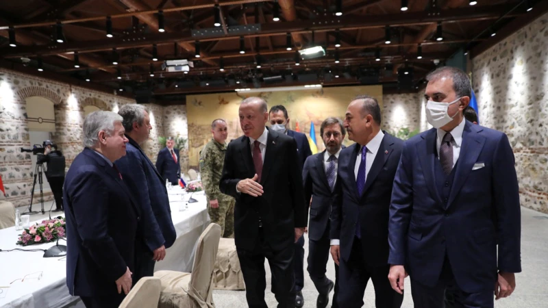 Ukrayna-Rusya Heyetleri İstanbul’da Masada 