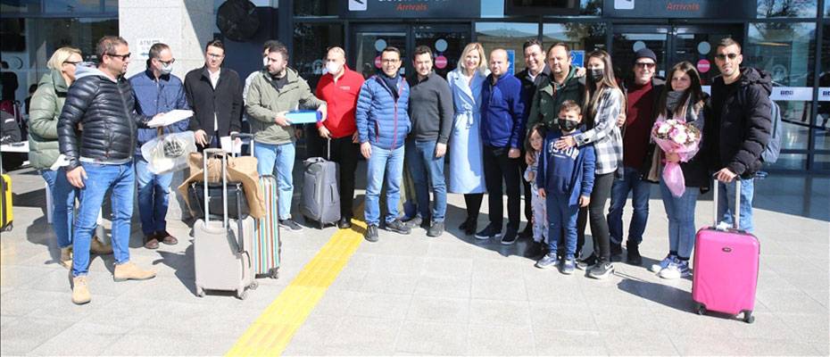 Ukrayna’daki savaştan kurtarılan Bodrumlu turizmciler Türkiye’ye geldi