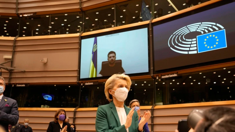 Zelenski: “Ukrayna’yı Avrupa Birliği’ne Alın”