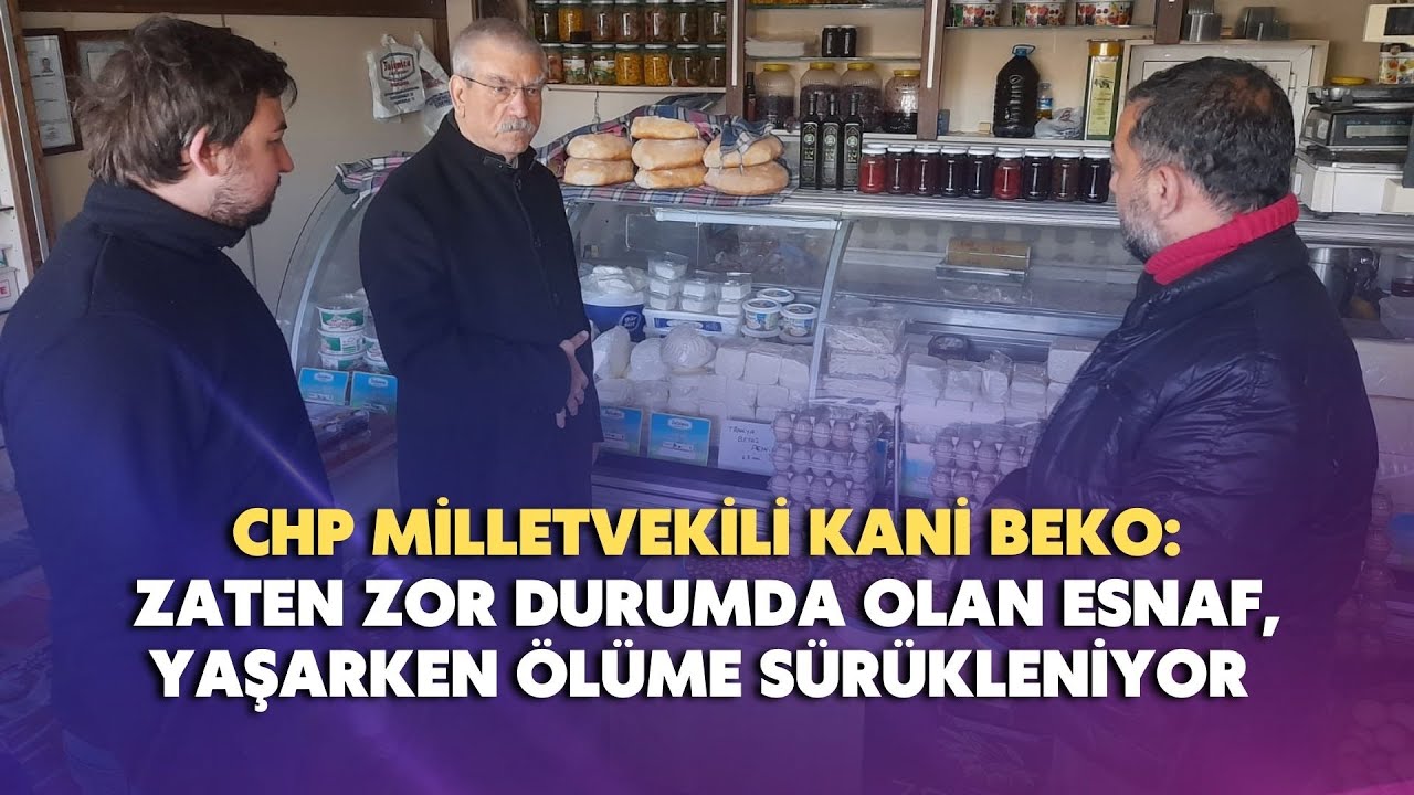 Zor durumda olan esnaf, yaşarken ölüme sürükleniyor