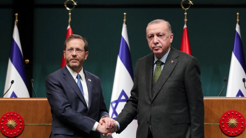 Erdoğan İsrail Cumhurbaşkanıyla Kudüs’ü Konuştu