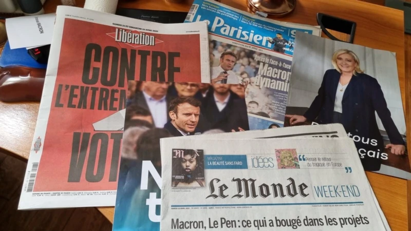 Fransa Seçimlerinde Macron Favori Le Pen İlerliyor