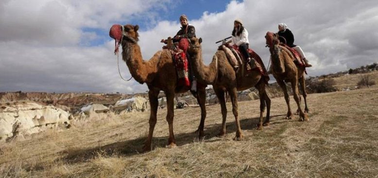 Kapadokya, ara tatilde günübirlik ziyaretçileri ağırlıyor