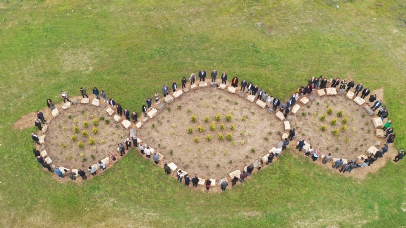 Pistoletto’nun Barış Sembolü Eseri Karkamış’ta