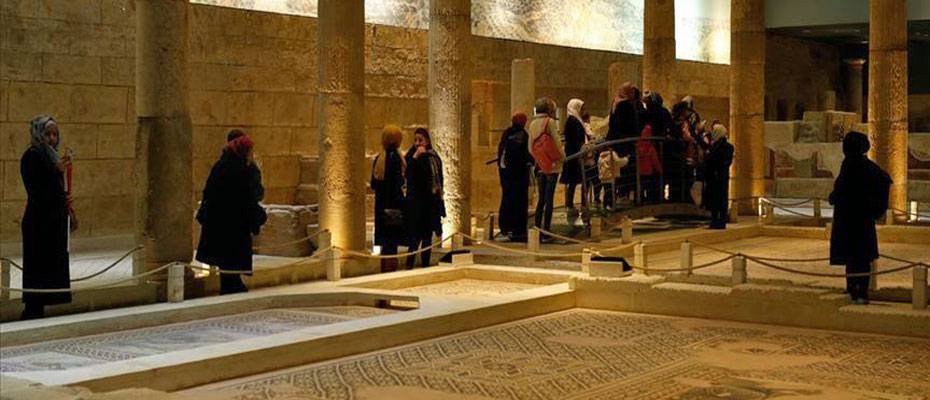 Zeugma Mozaik Müzesi’nde ‘bahar’ bereketi