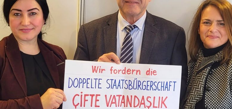 Başbakan Olaf Scholz`a Çifte Vatandaşlık Mektubu