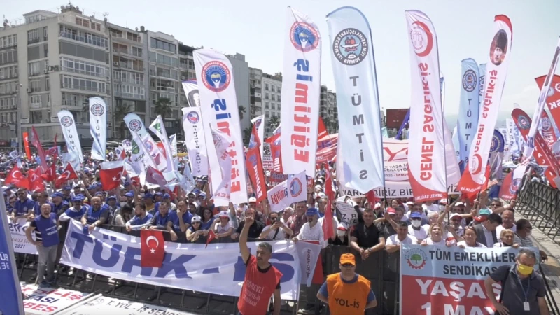 1 Mayıs Kutlamalarına Gezi Davası Damga Vurdu