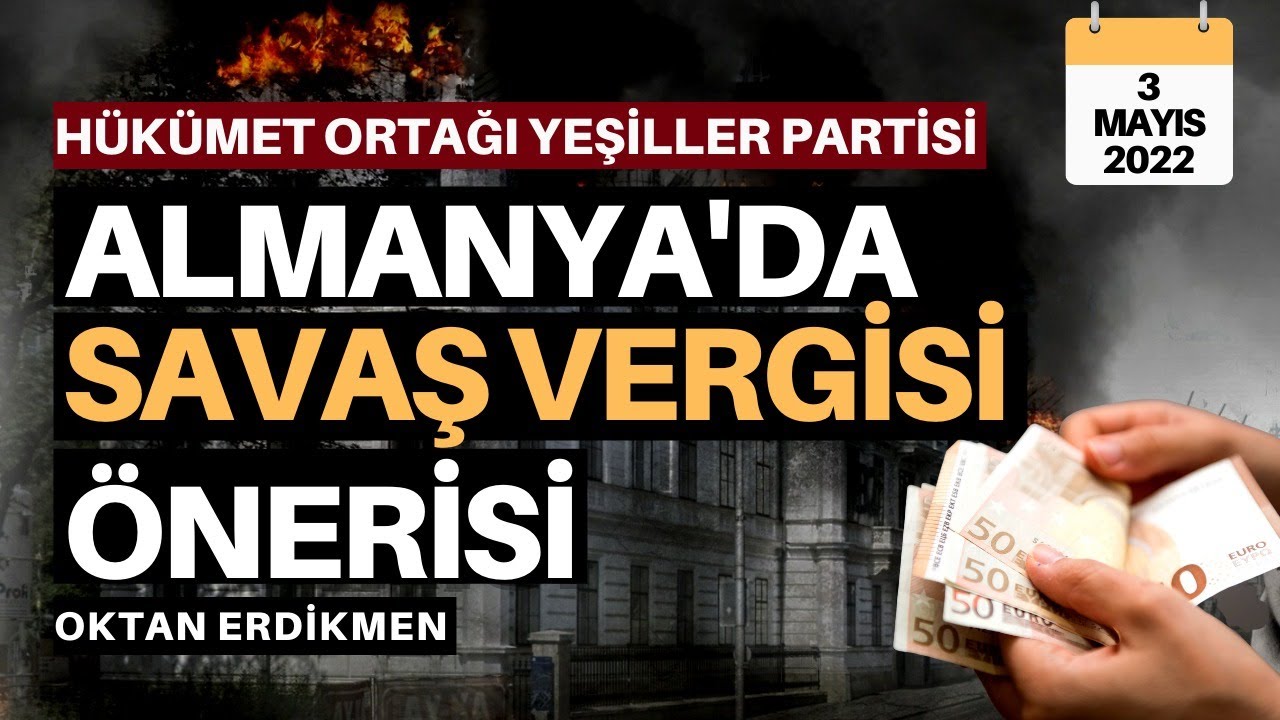 Almanya’da savaş vergisi önerisi