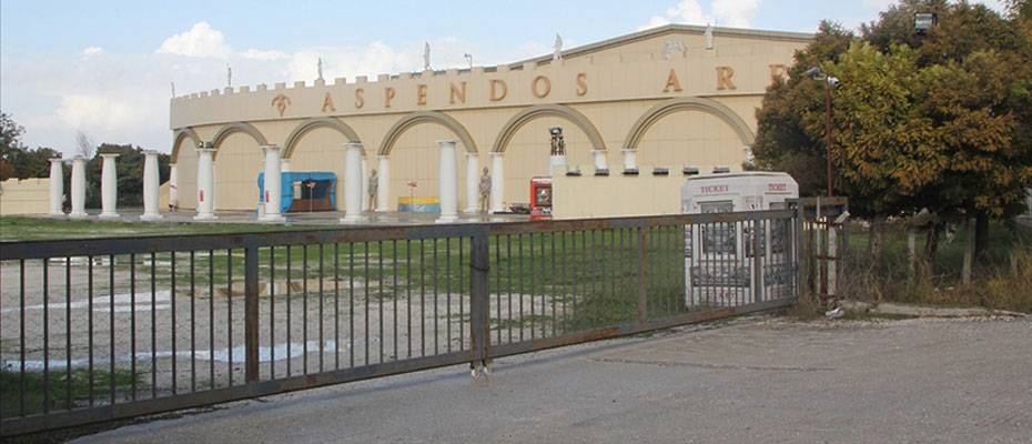 Aspendos Arena Gösteri Merkezi için tahliye kararı verildi