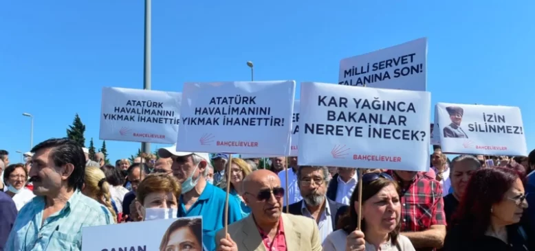 Atatürk Havalimanı’nın Yıkılmasına CHP’den Tepki