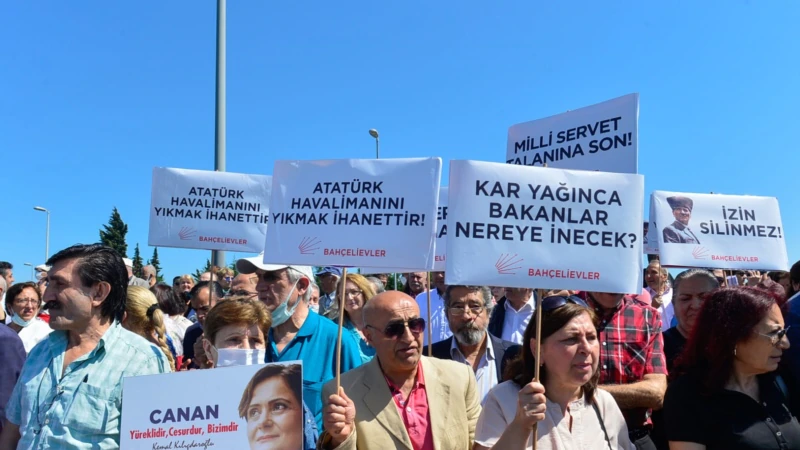 Atatürk Havalimanı’nın Yıkılmasına CHP’den Tepki