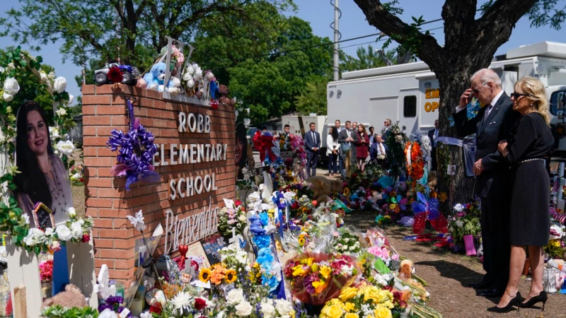 Biden Okul Saldırısı Sonrası Teksas’ı Ziyaret Ediyor