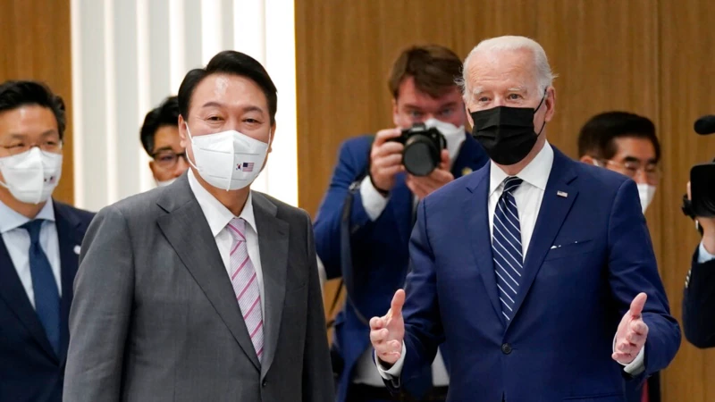 Biden’ın Asya Gezisinde İlk Durak Güney Kore