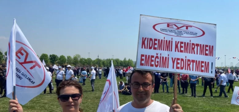 Binlerce EYT’liden Ankara’ya ‘Çıksın Artık Bu Yasa’ Mesajı