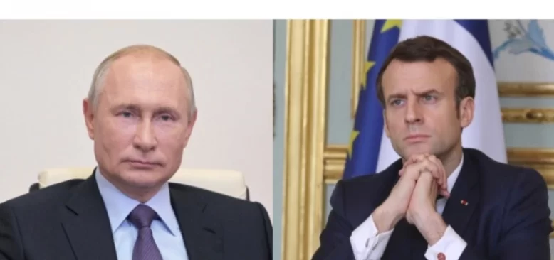 Macron ve Putin Telefonda Görüştü
