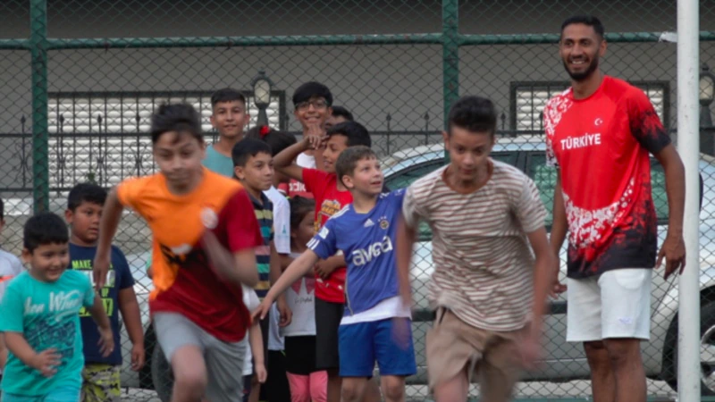 Milli Atlet Mahallesindeki Çocukların Umudu
