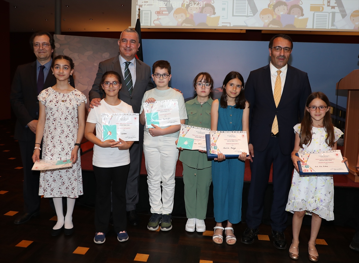 Berlin’de “Türkçe Güzel Okuma Yarışması” yapıldı
